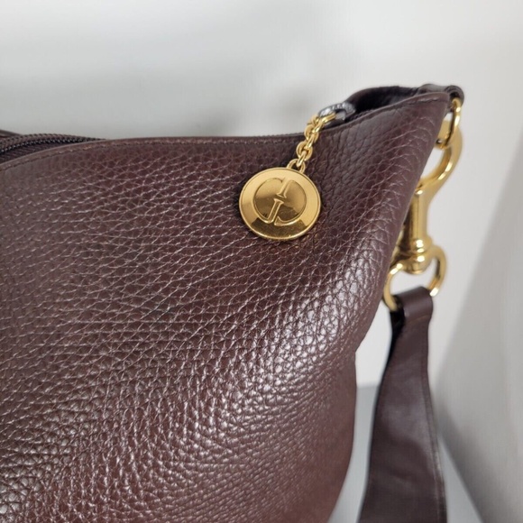 Vintage Gucci brown leather hobo shoulder bag - Picture 2 of 7